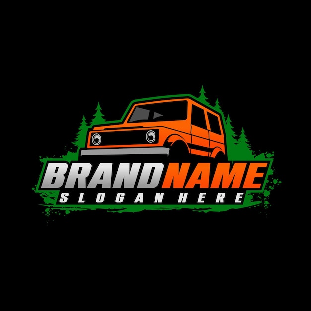 Offroad logo template