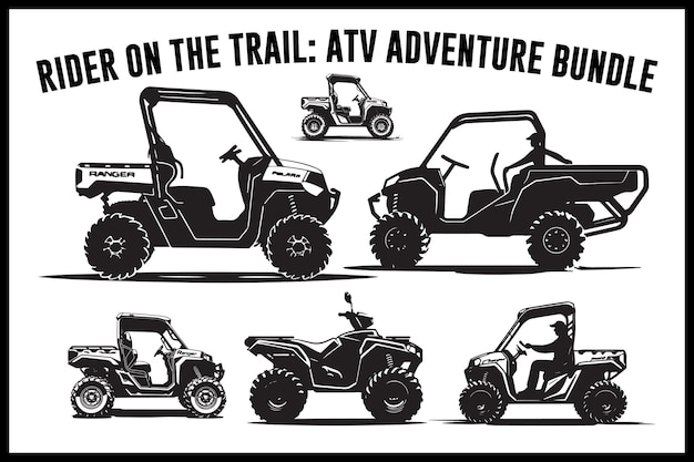 オフロードライダー ATV シルエットパック