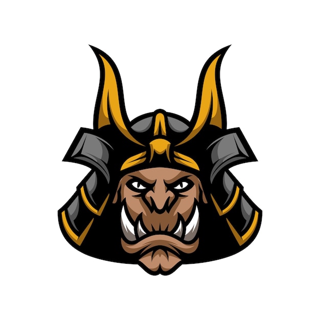 The Ogre Mascot Design Vector