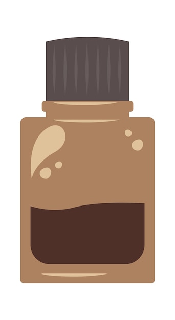 Oil for body icon Vector illustration