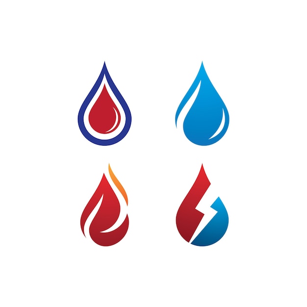 Oil gas and energy logo concept