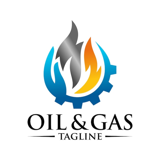 Oil Gas Industry Logo Template