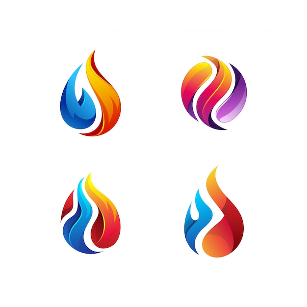 Oil and gas logo bundle