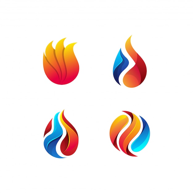 Oil and gas logo bundle