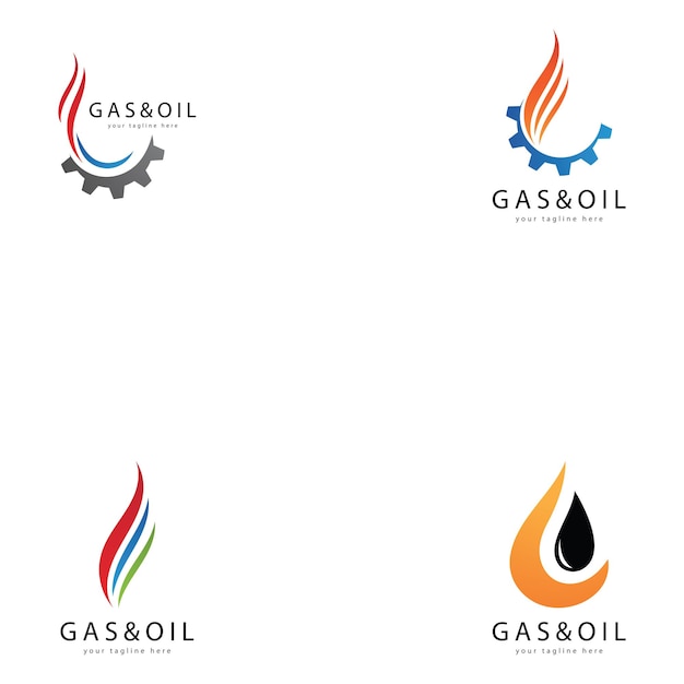 Oil And gas logo vector