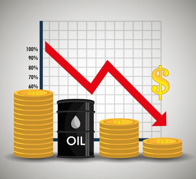 Oil industry design.