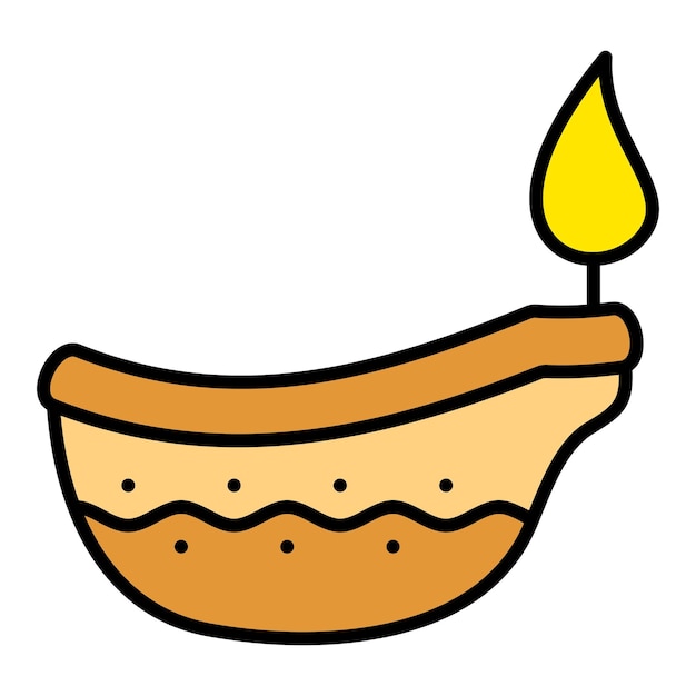 Oil Lamp Icon