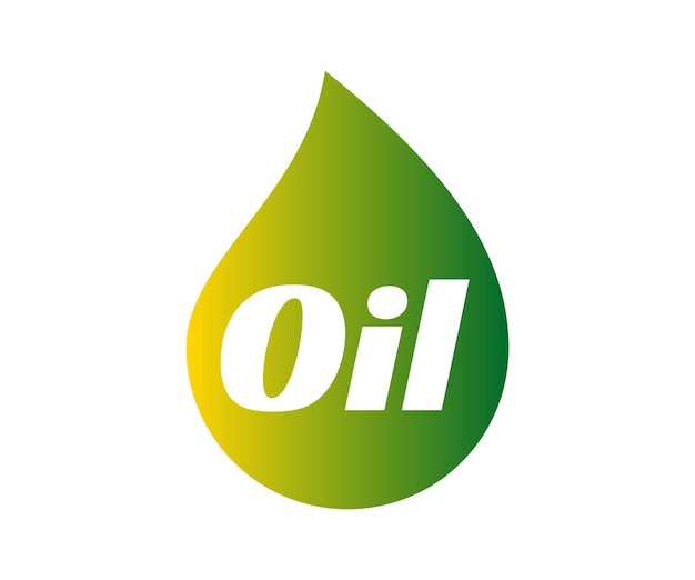 Элементы шаблона дизайна иконки логотипа нефти, пригодные для брендинга и бизнес-логотипов