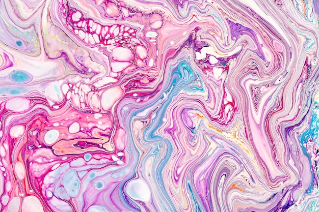 Vector oil paint mix abstract background. rainbow marble texture. acrylic liquid flow colorful wallpaper.