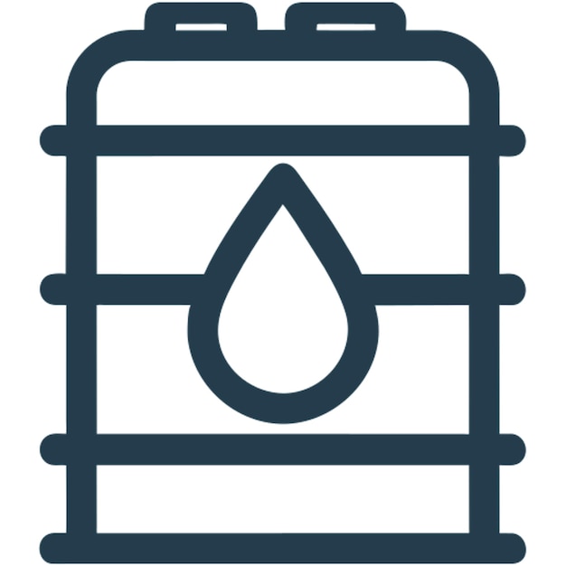 oil storage tank pictogram