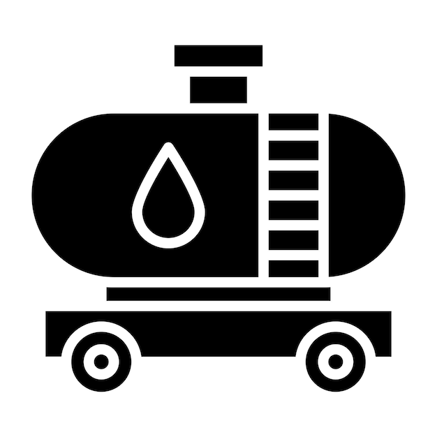 벡터 oil tank vector icon design illustration