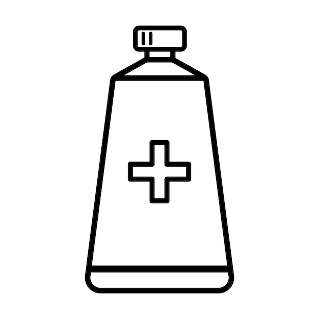 ointment icon logo vector design template