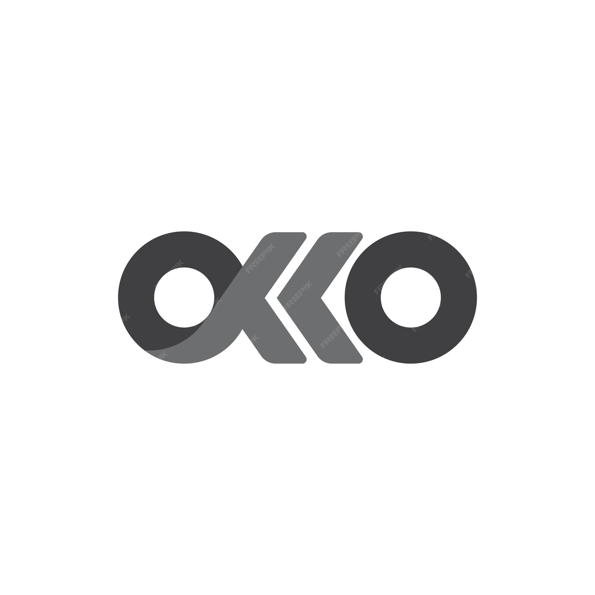 Premium Vector | Ok okko o logo vector decorative modern business ...