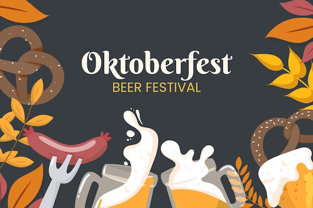 Sfondo dell'oktoberfest