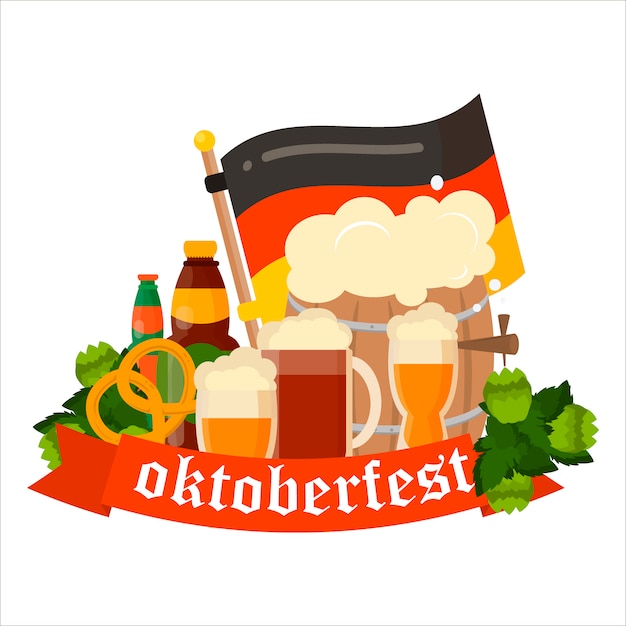 Sfondo dell'oktoberfest