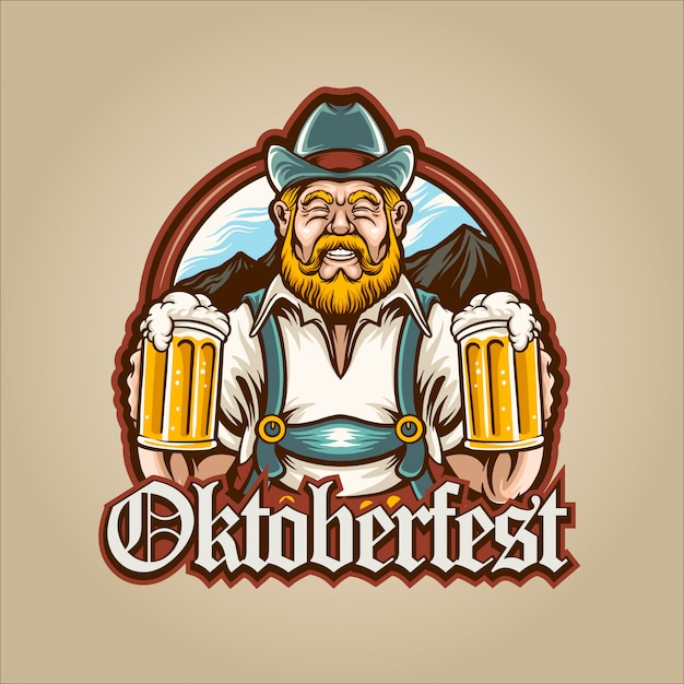 oktoberfest bier man