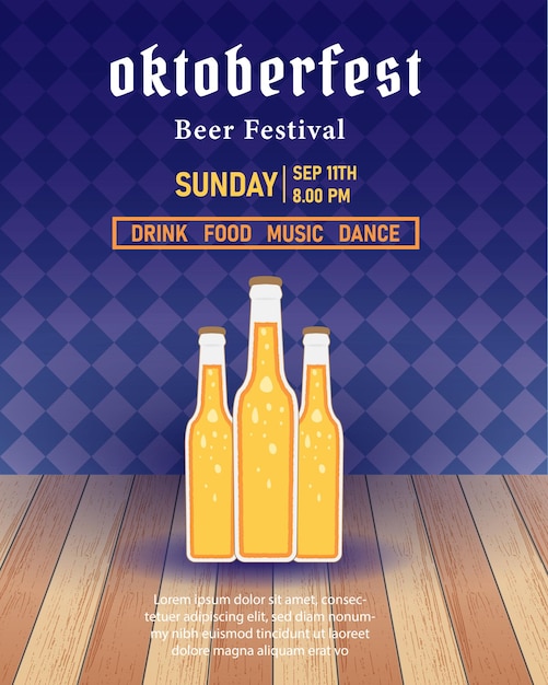 Oktoberfest celebration design