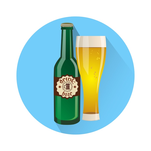 Oktoberfest festival glass mug beer icon