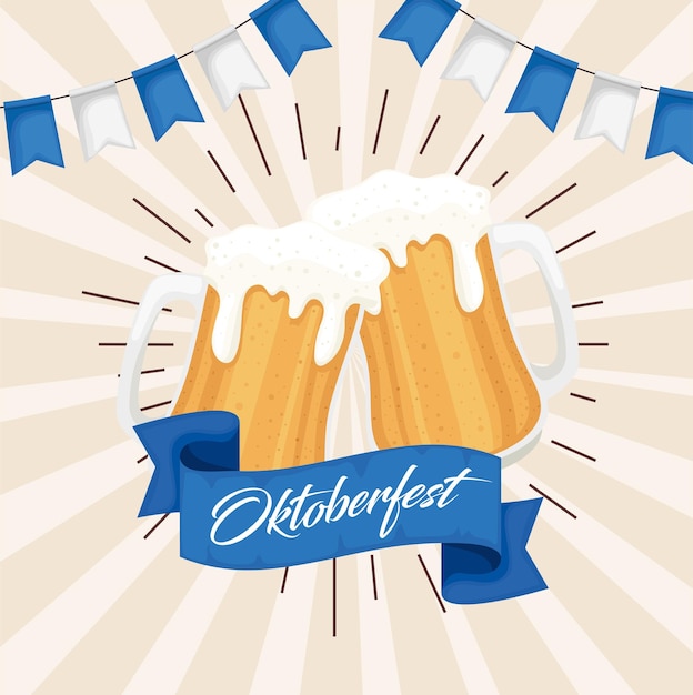 Oktoberfest festivalposter