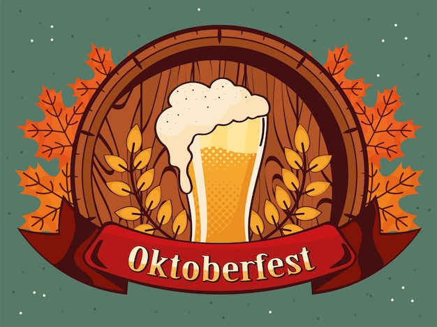 Oktoberfest greeting card