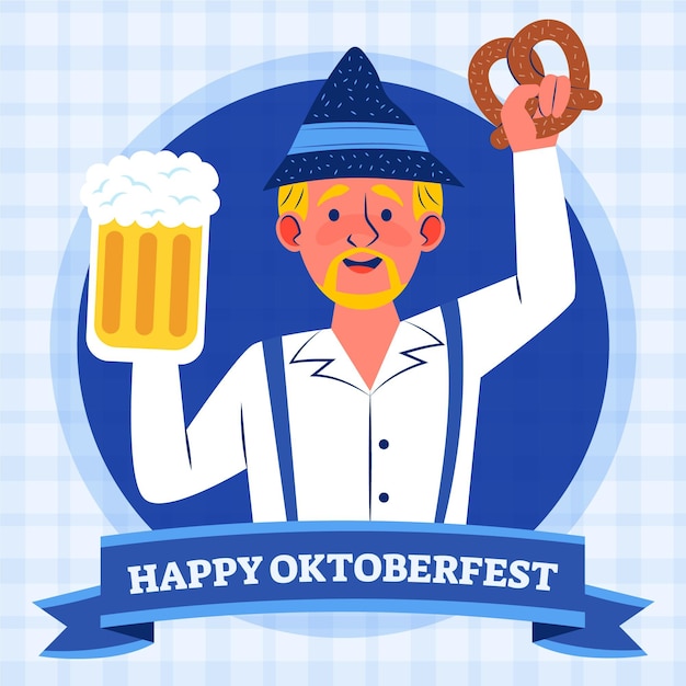 Oktoberfest illustratie