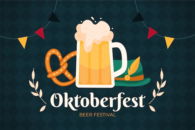 Vector oktoberfest illustration