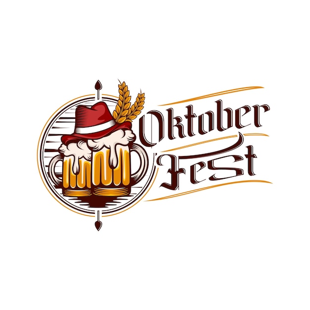 Design del logo dell'oktoberfest