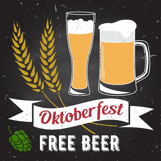 Oktoberfest vector illustration