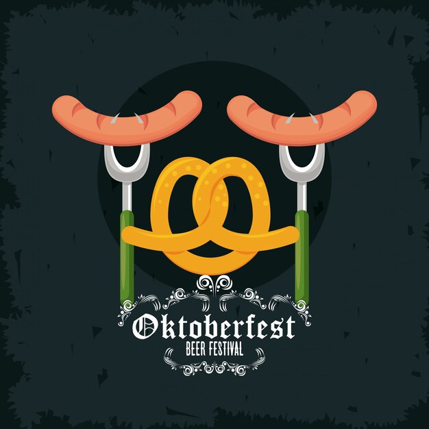 Oktoberfestviering, ontwerp van het bierfestival