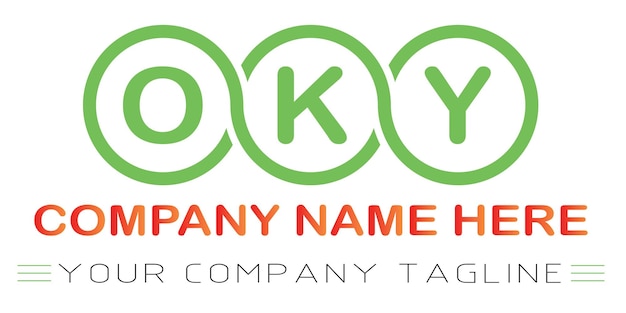 OKY Letter Logo Design