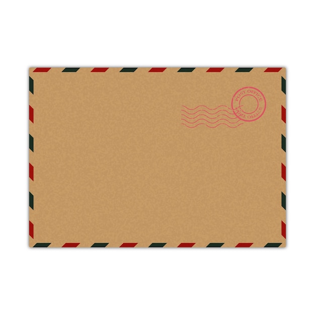 Old airmail envelope