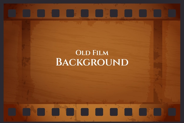 Vector old film background