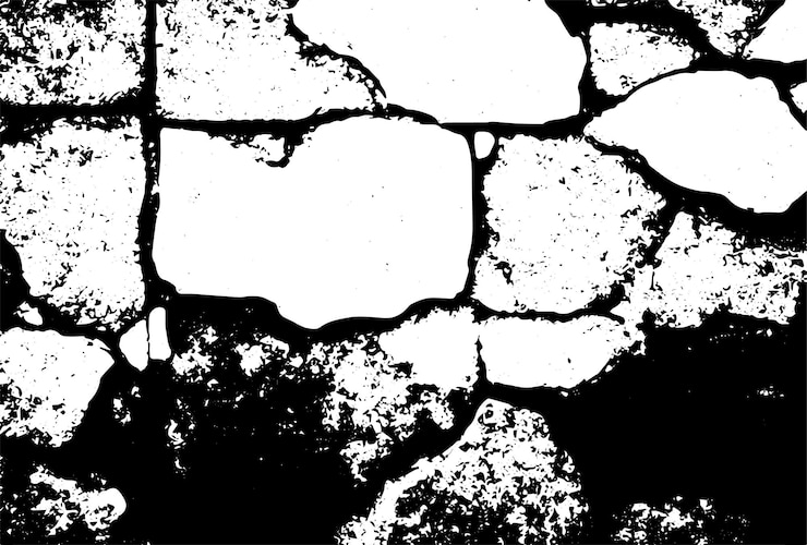 Vector old grunge wall background texture