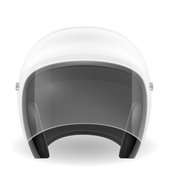 Skull in Motorcycle Helmet vector