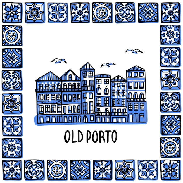 Old porto , portugal landmarks