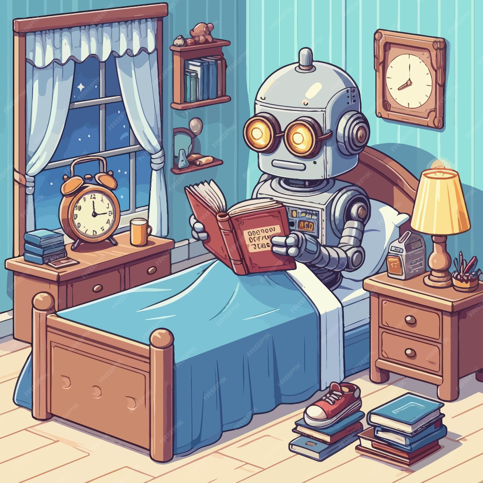 Premium Vector | Old Robot