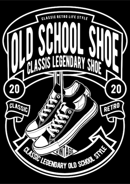Old school shoe