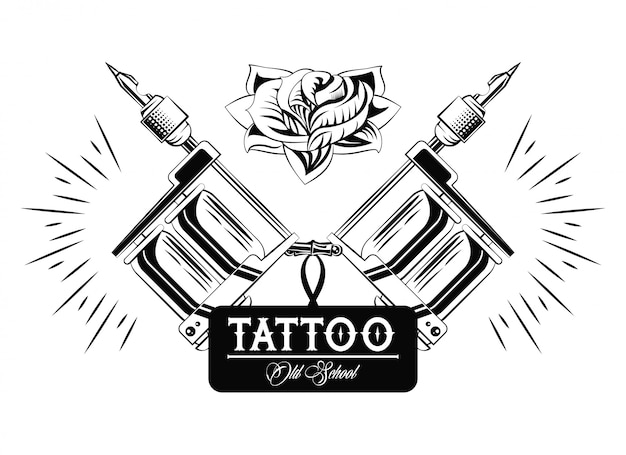 Вектор Дизайн рисунка татуировки старой школы