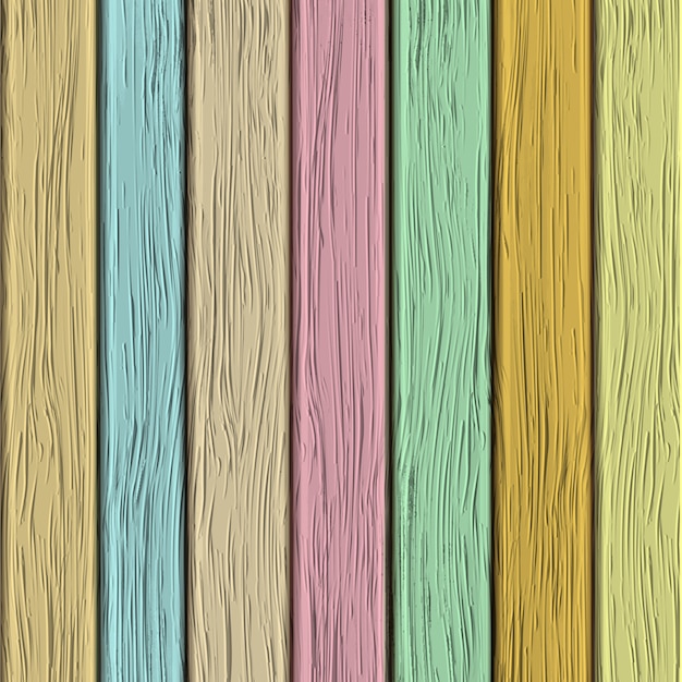 Vector old wooden texture in pastel tones