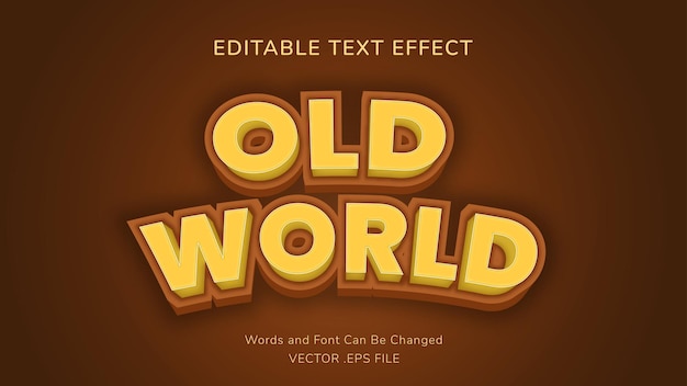 Old World Text Effect