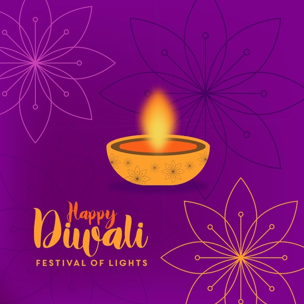 Olielamp Diwali-festival