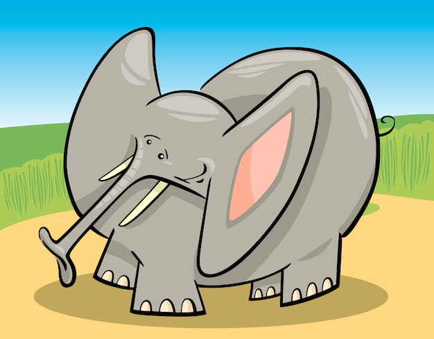 Olifant cartoon