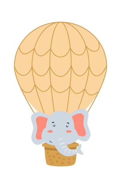 Olifant In Heteluchtballon