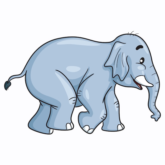 Olifant leuke cartoon