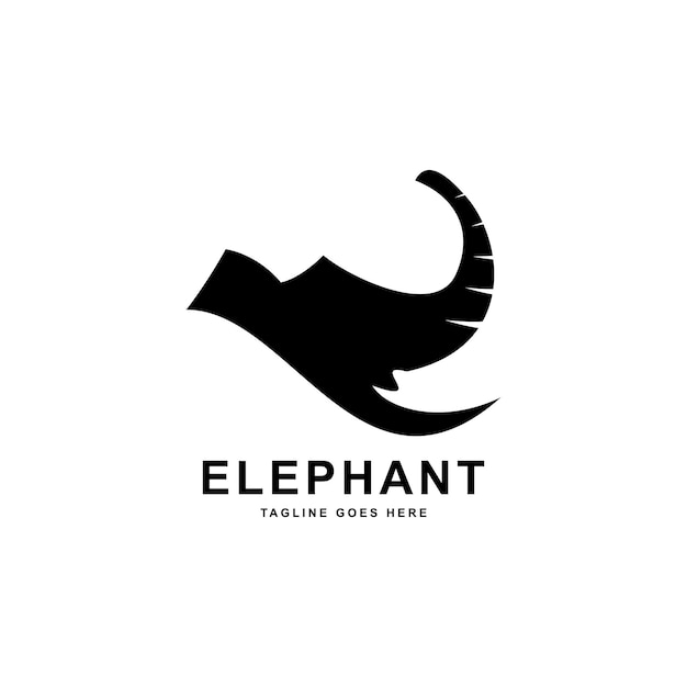 olifant logo stijl ontwerp inspiratie.