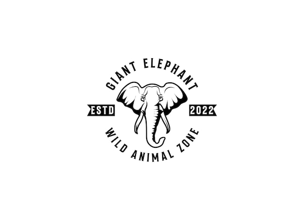 Olifant logo vector pictogram illustratie