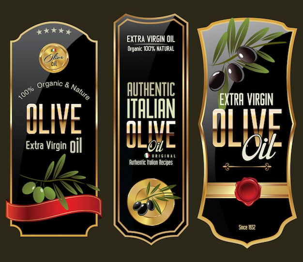 Vector olive background