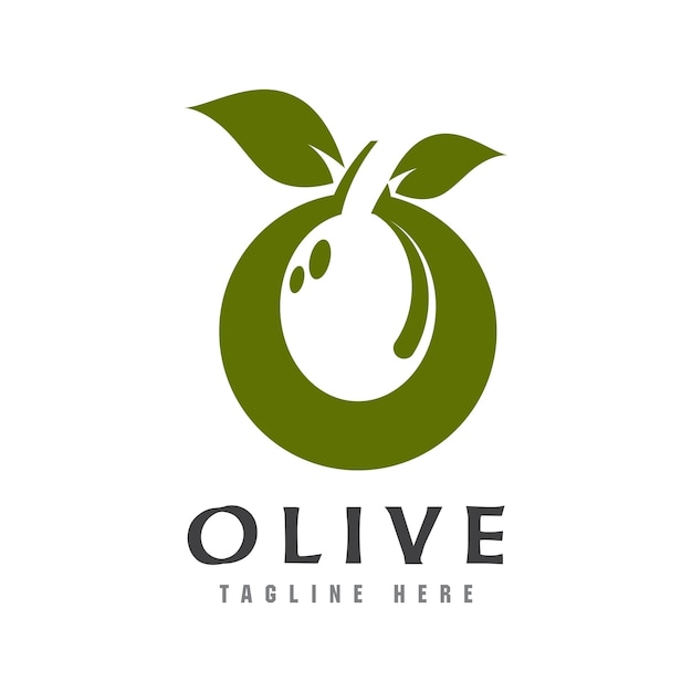 Olive icon vector illustration design template