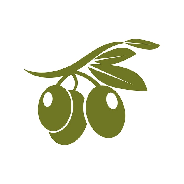 Olive icon vector illustration design template