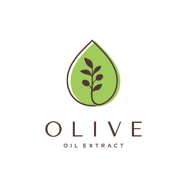 оливковое логотип дизайн вдохновение